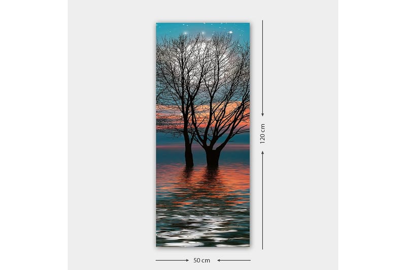 Canvastavla DKY Floral & Botanical Flerfärgad - 50x120 cm - Inredning - Tavlor & konst - Canvastavlor