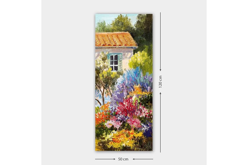 Canvastavla DKY Floral & Botanical Flerfärgad - 50x120 cm - Inredning - Tavlor & konst - Canvastavlor