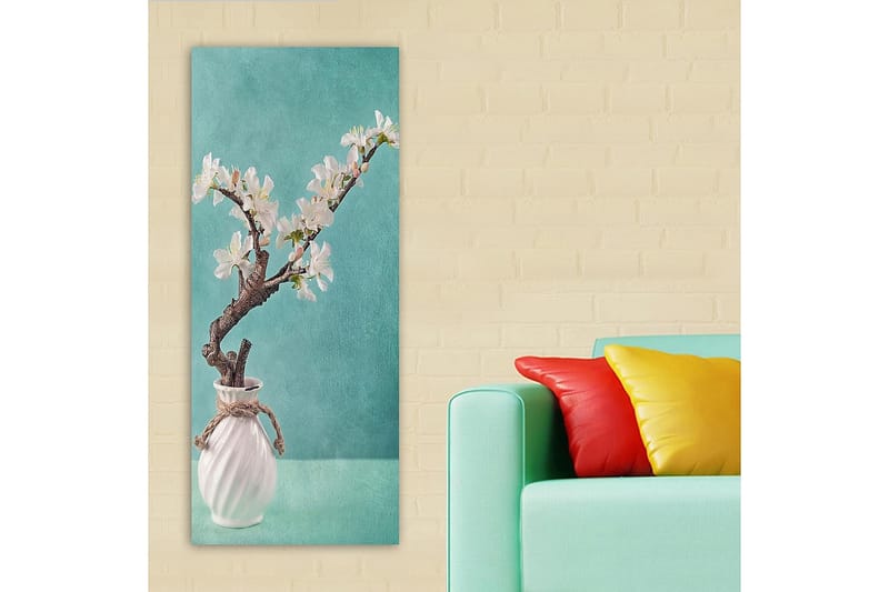 Canvastavla DKY Floral & Botanical Flerfärgad - 50x120 cm - Inredning - Tavlor & konst - Canvastavlor