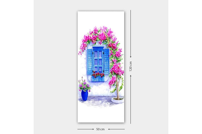 Canvastavla DKY Floral & Botanical Flerfärgad - 50x120 cm - Inredning - Tavlor & konst - Canvastavlor