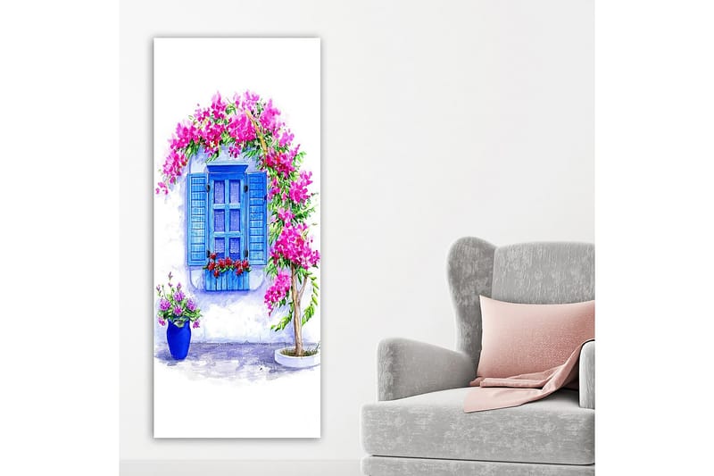 Canvastavla DKY Floral & Botanical Flerfärgad - 50x120 cm - Inredning - Tavlor & konst - Canvastavlor