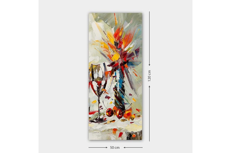Canvastavla DKY Floral & Botanical Flerfärgad - 50x120 cm - Inredning - Tavlor & konst - Canvastavlor