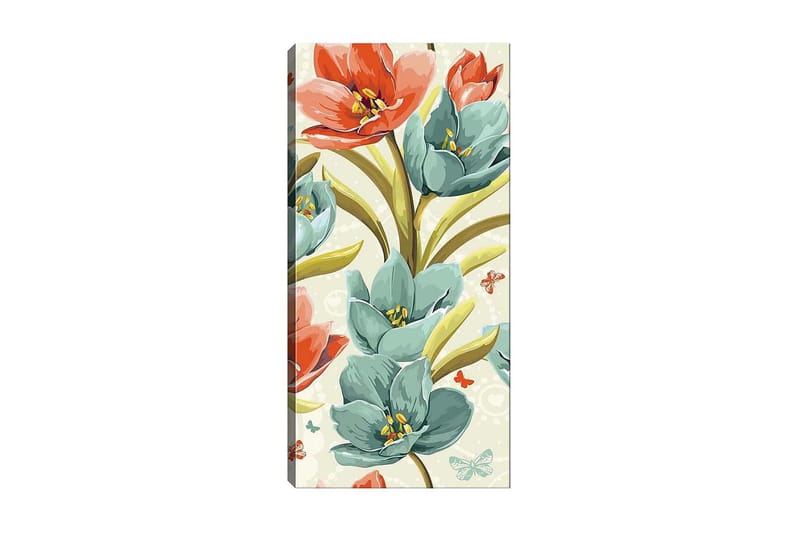 Canvastavla DKY Floral & Botanical Flerfärgad - 50x120 cm - Inredning - Tavlor & konst - Canvastavlor