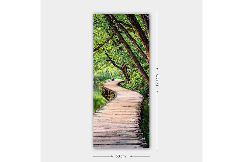 Canvastavla DKY Floral & Botanical Flerfärgad - 50x120 cm - Inredning - Tavlor & konst - Canvastavlor