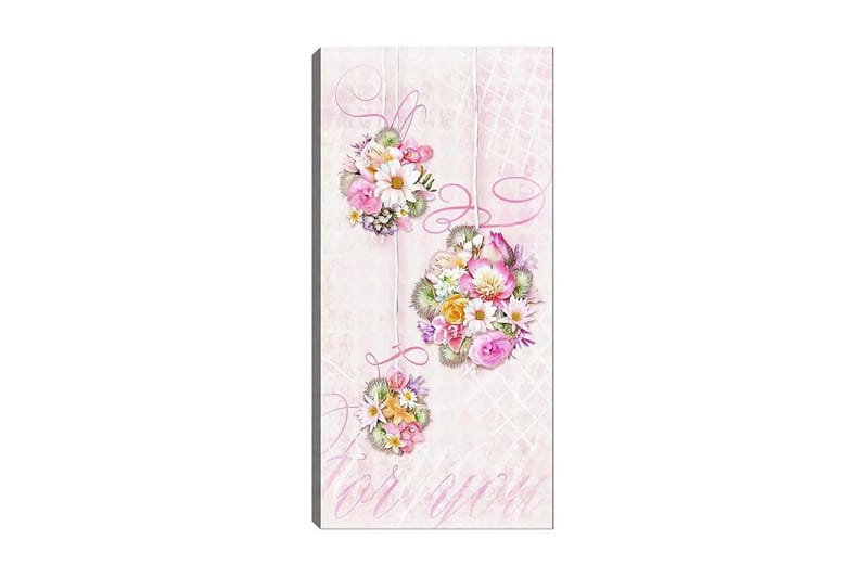 Canvastavla DKY Floral & Botanical Flerfärgad - 50x120 cm - Inredning - Tavlor & konst - Canvastavlor