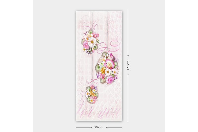 Canvastavla DKY Floral & Botanical Flerfärgad - 50x120 cm - Canvastavlor