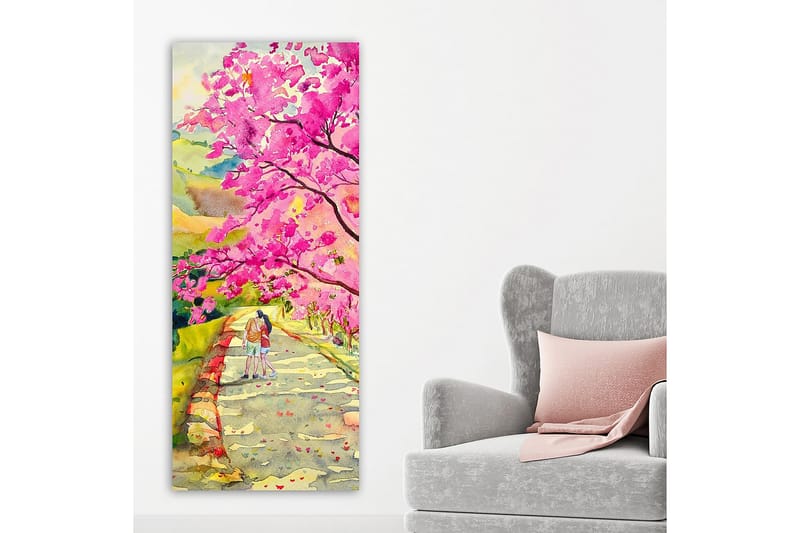 Canvastavla DKY Floral & Botanical Flerfärgad - 50x120 cm - Inredning - Tavlor & konst - Canvastavlor