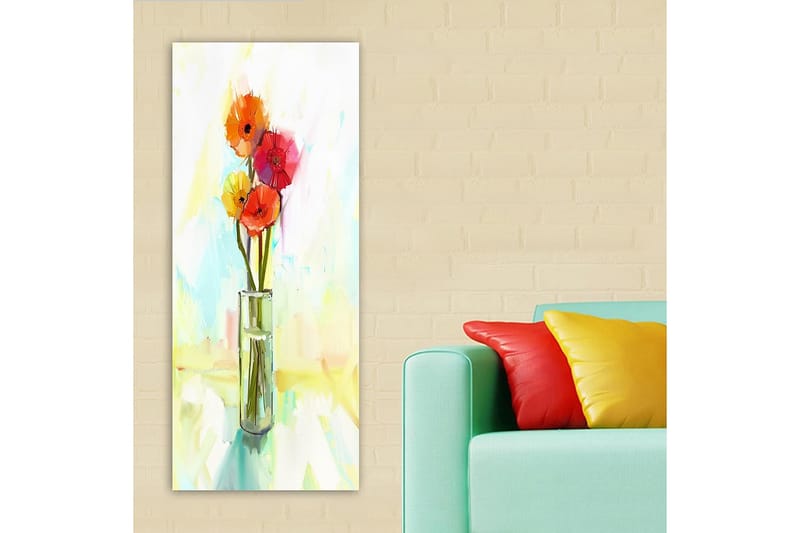 Canvastavla DKY Floral & Botanical Flerfärgad - 50x120 cm - Inredning - Tavlor & konst - Canvastavlor