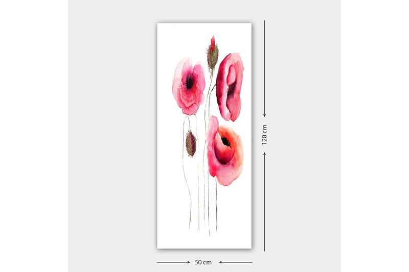 Canvastavla DKY Floral & Botanical Flerfärgad - 50x120 cm - Inredning - Tavlor & konst - Canvastavlor