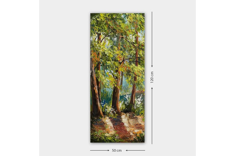 Canvastavla DKY Floral & Botanical Flerfärgad - 50x120 cm - Inredning - Tavlor & konst - Canvastavlor