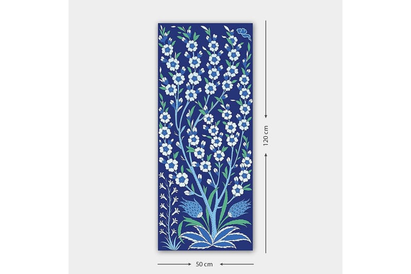 Canvastavla DKY Floral & Botanical Flerfärgad - 50x120 cm - Inredning - Tavlor & konst - Canvastavlor