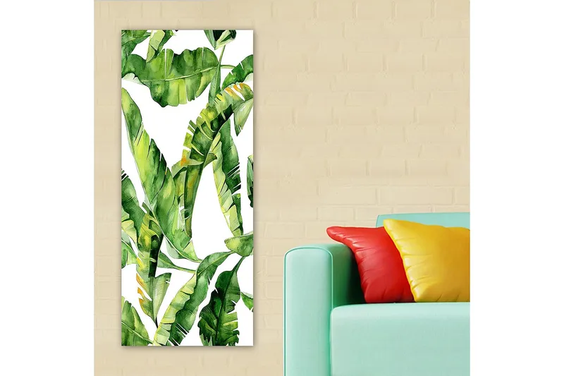 Canvastavla DKY Floral & Botanical Flerfärgad - 50x120 cm - Inredning - Tavlor & konst - Canvastavlor