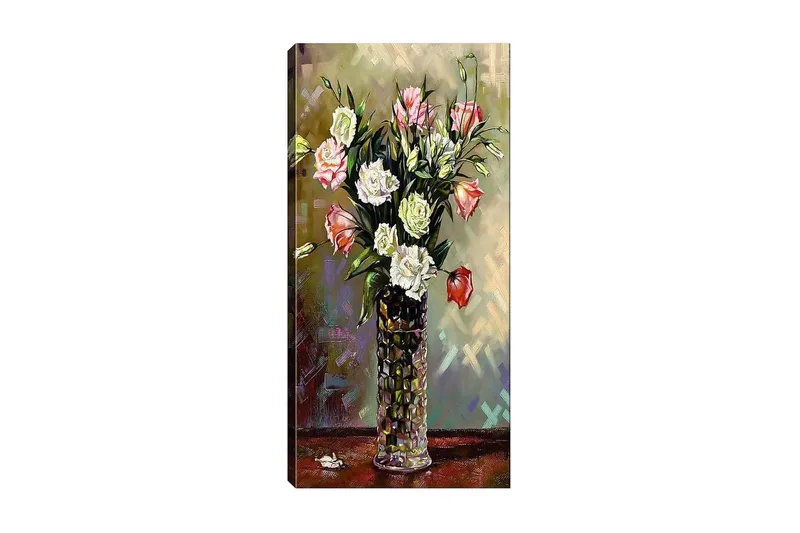 Canvastavla DKY Floral & Botanical Flerfärgad, 50x120 cm