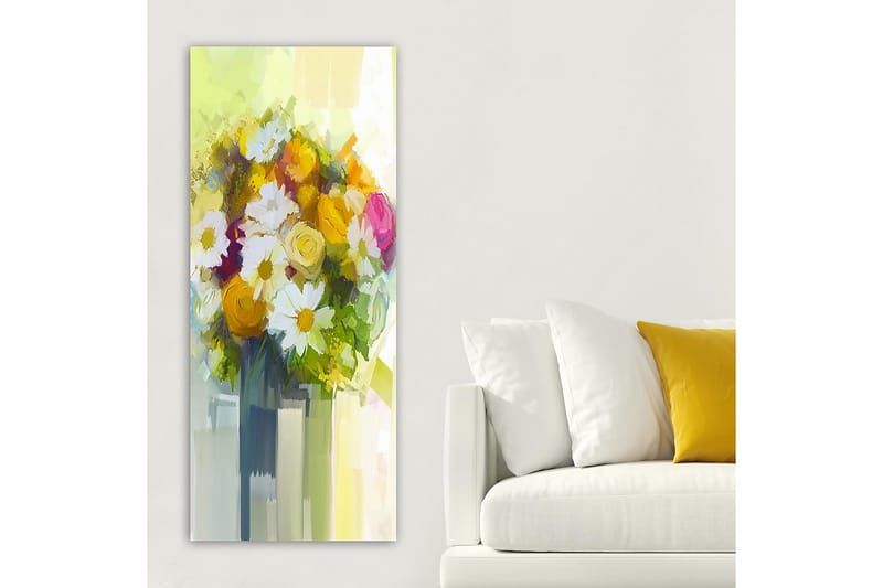 Canvastavla DKY Floral & Botanical Flerfärgad - 50x120 cm - Inredning - Tavlor & konst - Canvastavlor