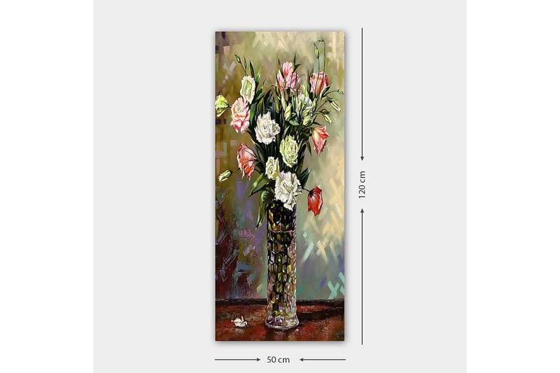 Canvastavla DKY Floral & Botanical Flerfärgad - 50x120 cm - Inredning - Tavlor & konst - Canvastavlor