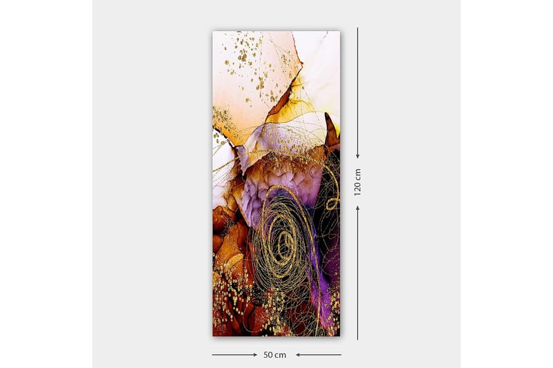 Canvastavla DKY Floral & Botanical Flerfärgad - 50x120 cm - Inredning - Tavlor & konst - Canvastavlor
