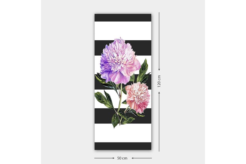 Canvastavla DKY Floral & Botanical Flerfärgad - 50x120 cm - Inredning - Tavlor & konst - Canvastavlor