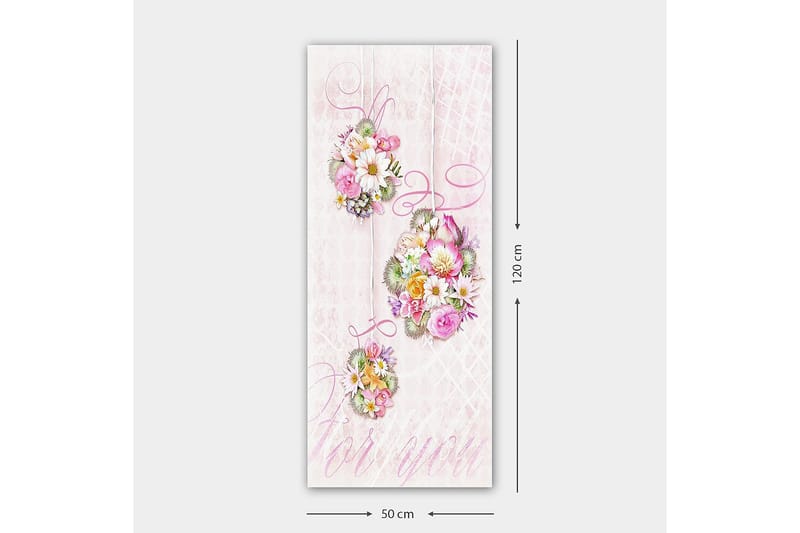 Canvastavla DKY Floral & Botanical Flerfärgad - 50x120 cm - Inredning - Tavlor & konst - Canvastavlor