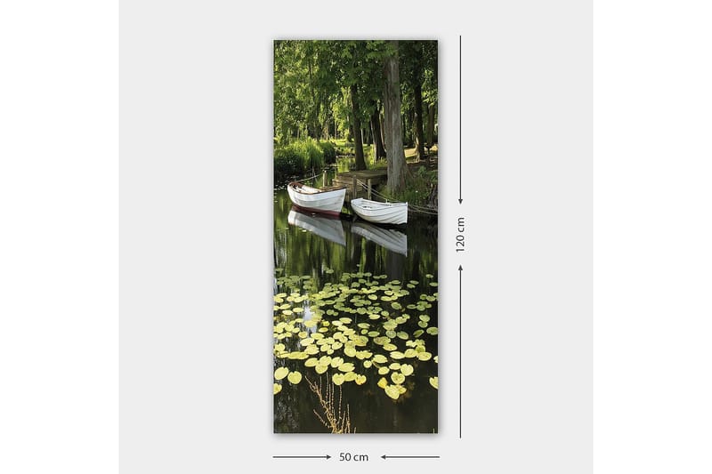 Canvastavla DKY Floral & Botanical Flerfärgad - 50x120 cm - Inredning - Tavlor & konst - Canvastavlor