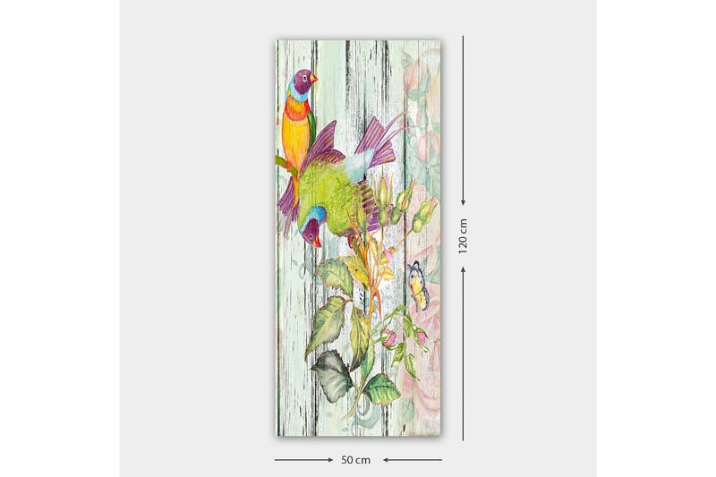 Canvastavla DKY Floral & Botanical Flerfärgad - 50x120 cm - Inredning - Tavlor & konst - Canvastavlor
