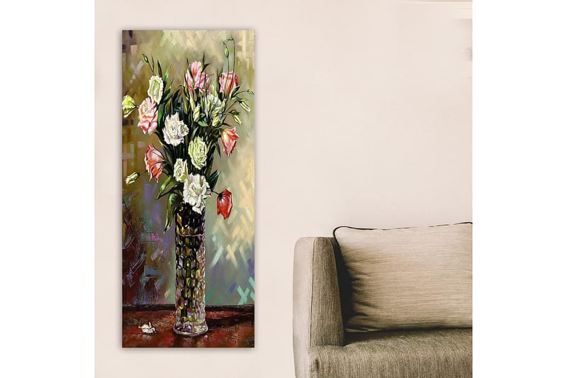 Canvastavla DKY Floral & Botanical Flerfärgad - 50x120 cm - Inredning - Tavlor & konst - Canvastavlor