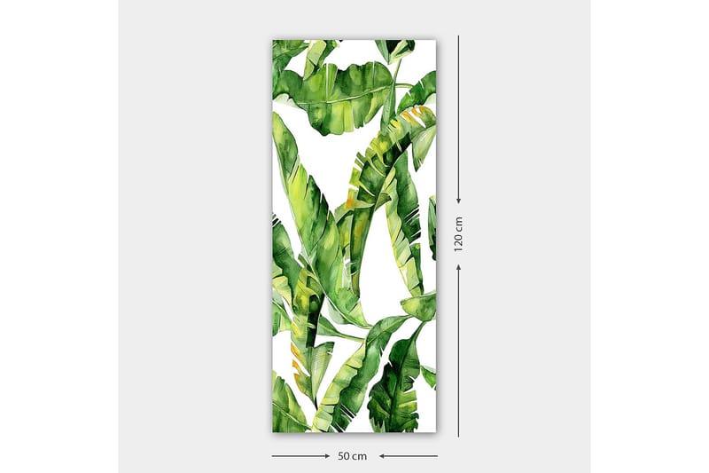 Canvastavla DKY Floral & Botanical Flerfärgad - 50x120 cm - Inredning - Tavlor & konst - Canvastavlor