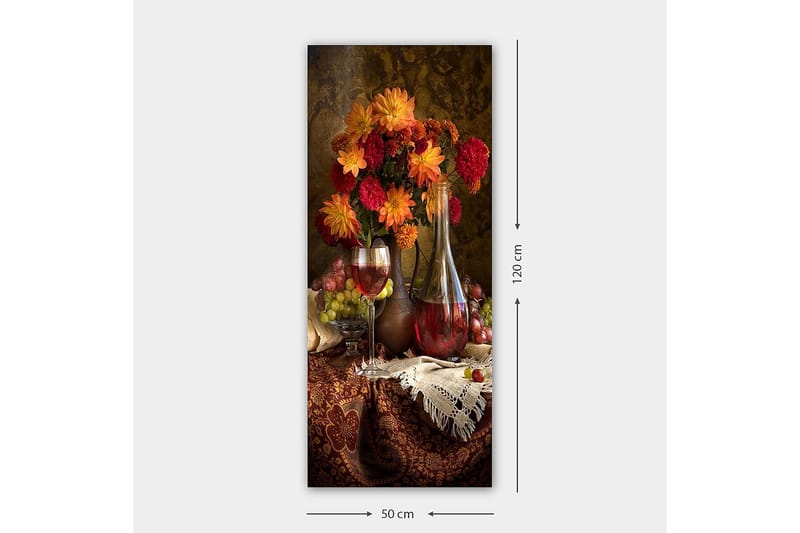 Canvastavla DKY Floral & Botanical Flerfärgad - 50x120 cm - Inredning - Tavlor & konst - Canvastavlor