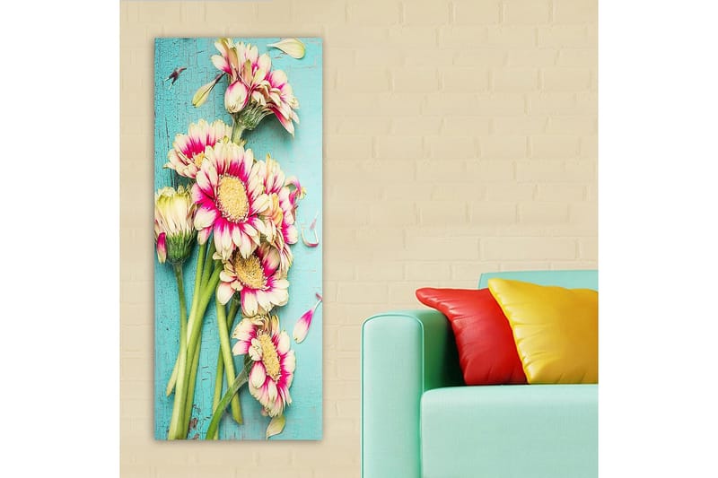 Canvastavla DKY Floral & Botanical Flerfärgad - 50x120 cm - Inredning - Tavlor & konst - Canvastavlor