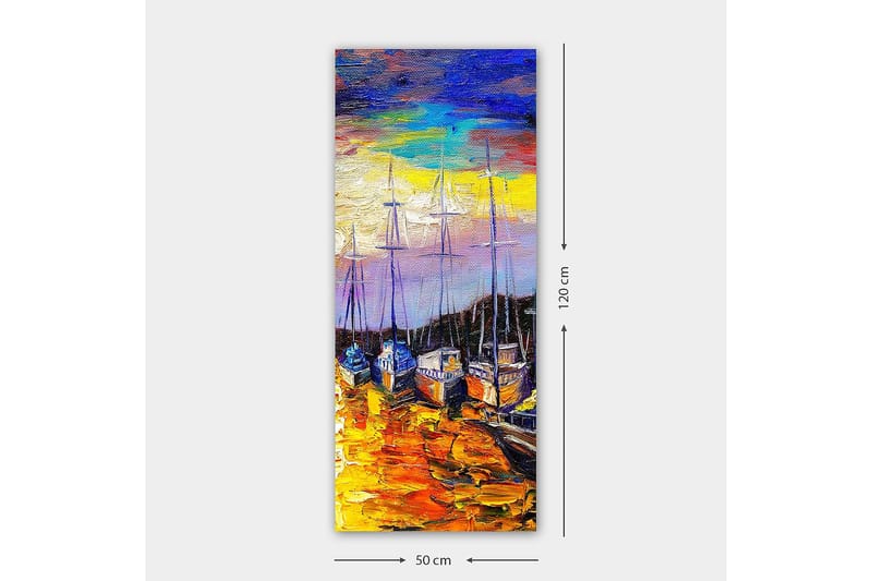 Canvastavla DKY Landscape & Nature Flerfärgad - 50x120 cm - Inredning - Tavlor & konst - Canvastavlor