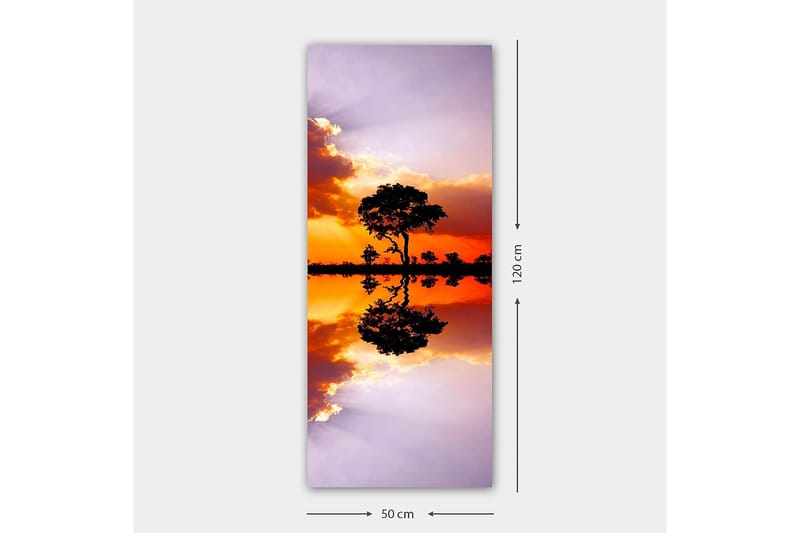 Canvastavla DKY Landscape & Nature Flerfärgad - 50x120 cm - Inredning - Tavlor & konst - Canvastavlor