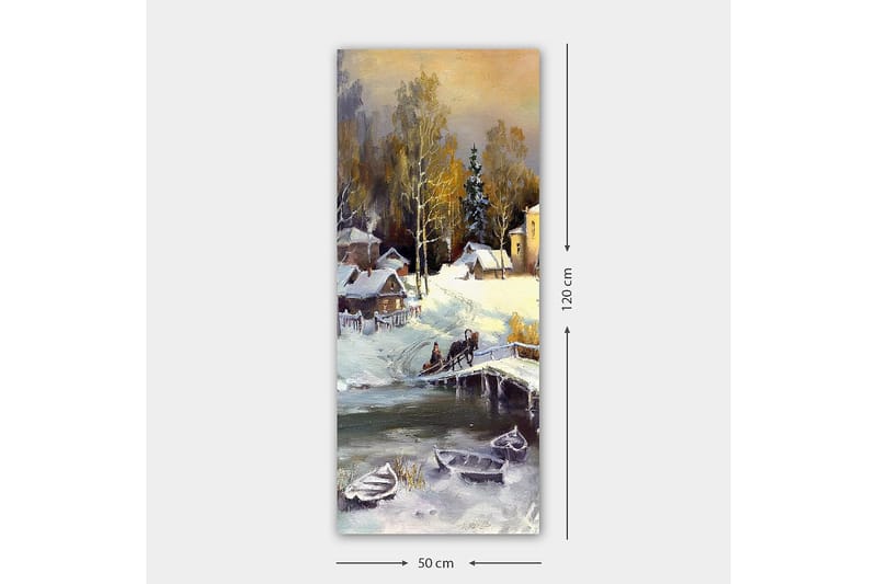 Canvastavla DKY Landscape & Nature Flerfärgad - 50x120 cm - Inredning - Tavlor & konst - Canvastavlor
