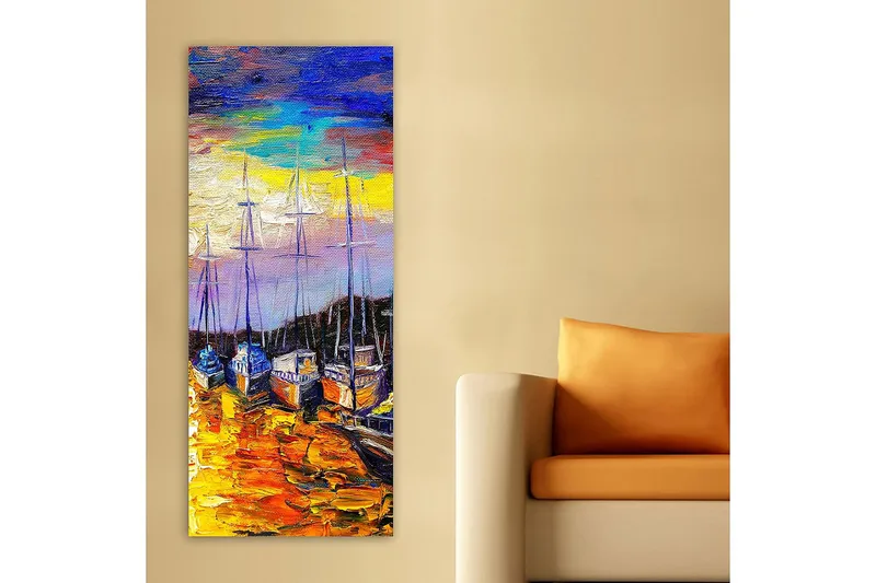 Canvastavla DKY Landscape & Nature Flerfärgad - 50x120 cm - Inredning - Tavlor & konst - Canvastavlor