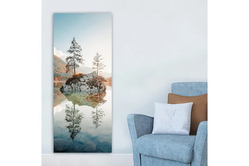 Canvastavla DKY Landscape & Nature Flerfärgad - 50x120 cm - Inredning - Tavlor & konst - Canvastavlor