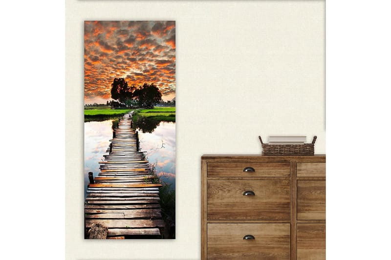 Canvastavla DKY Landscape & Nature Flerfärgad - 50x120 cm - Inredning - Tavlor & konst - Canvastavlor