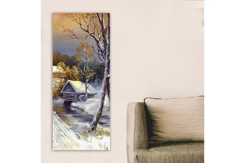 Canvastavla DKY Landscape & Nature Flerfärgad - 50x120 cm - Inredning - Tavlor & konst - Canvastavlor