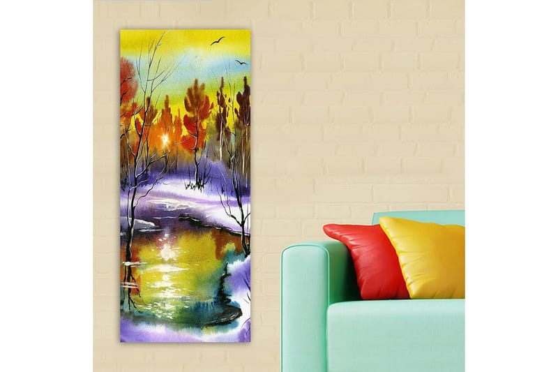 Canvastavla DKY Landscape & Nature Flerfärgad - 50x120 cm - Inredning - Tavlor & konst - Canvastavlor