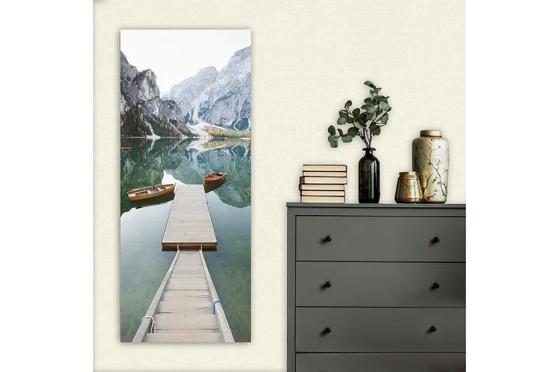 Canvastavla DKY Landscape & Nature Flerfärgad - 50x120 cm - Inredning - Tavlor & konst - Canvastavlor