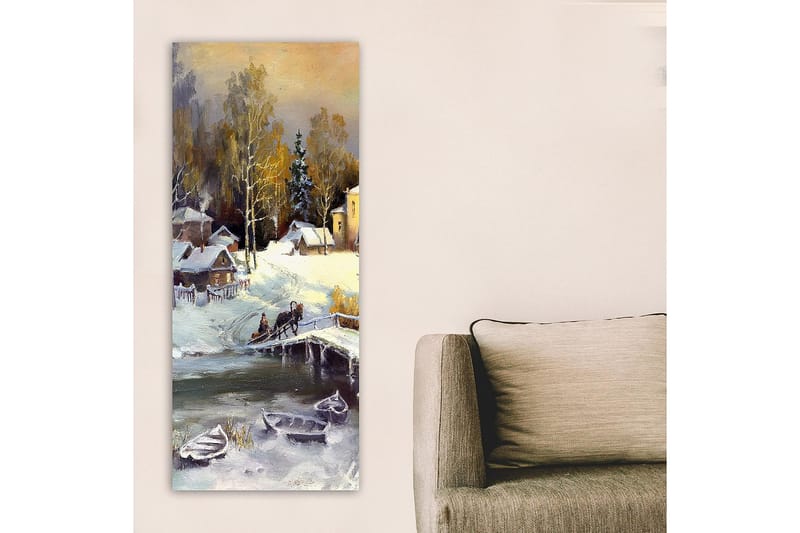 Canvastavla DKY Landscape & Nature Flerfärgad - 50x120 cm - Inredning - Tavlor & konst - Canvastavlor