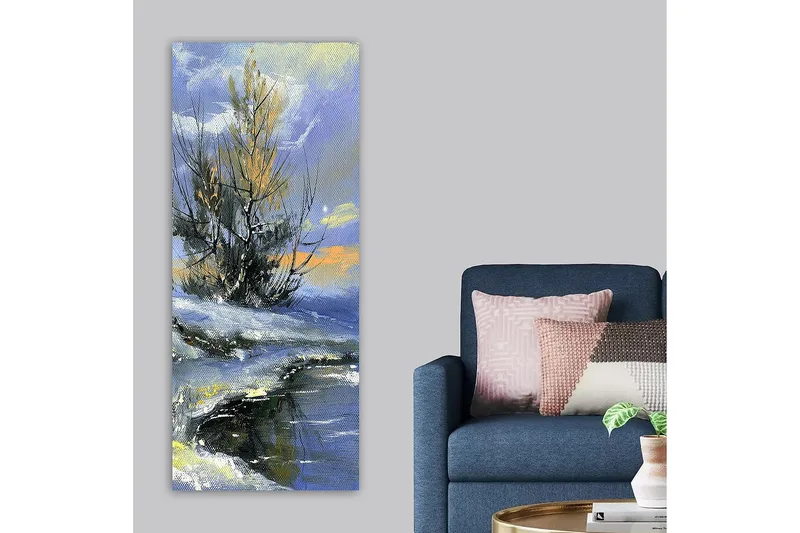 Canvastavla DKY Landscape & Nature Flerfärgad - 50x120 cm - Inredning - Tavlor & konst - Canvastavlor
