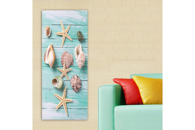 Canvastavla DKY Nautical & Beach Flerfärgad - 50x120 cm - Inredning - Tavlor & konst - Canvastavlor
