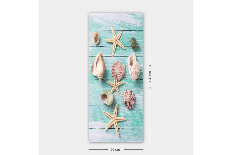 Canvastavla DKY Nautical & Beach Flerfärgad - 50x120 cm - Inredning - Tavlor & konst - Canvastavlor