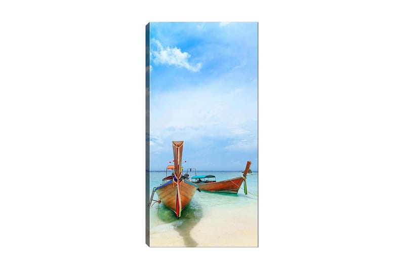 Canvastavla DKY Nautical & Beach Flerfärgad - 50x120 cm - Inredning - Tavlor & konst - Canvastavlor