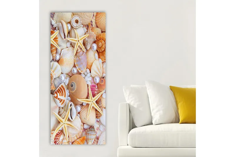 Canvastavla DKY Nautical & Beach Flerfärgad - 50x120 cm - Inredning - Tavlor & konst - Canvastavlor