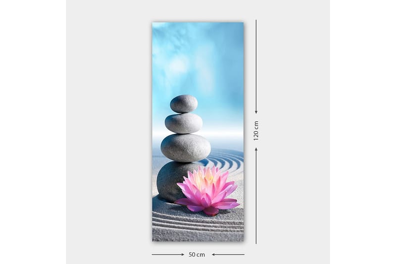 Canvastavla DKY Object Flerfärgad - 50x120 cm - Inredning - Tavlor & konst - Canvastavlor