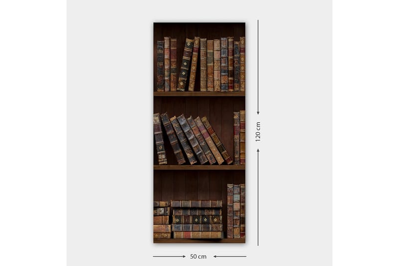 Canvastavla DKY Reading and Literature Flerfärgad - 50x120 cm - Inredning - Tavlor & konst - Canvastavlor