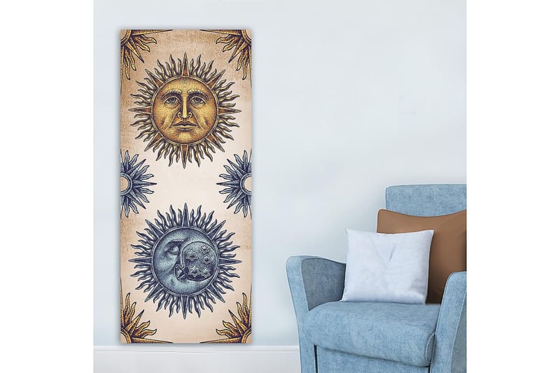 Canvastavla DKY Spiritual Flerfärgad - 50x120 cm - Inredning - Tavlor & konst - Canvastavlor