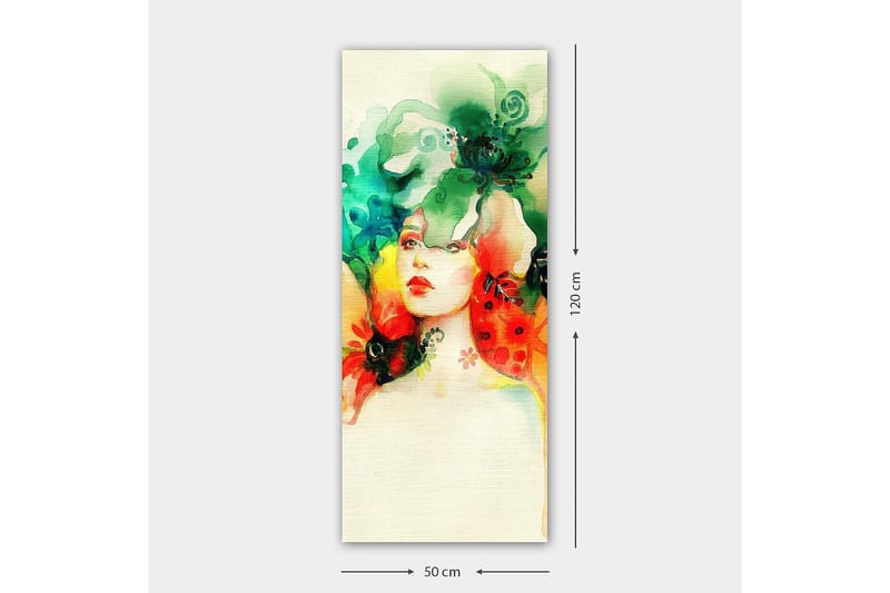 Canvastavla DKY Spiritual Flerfärgad - 50x120 cm - Inredning - Tavlor & konst - Canvastavlor