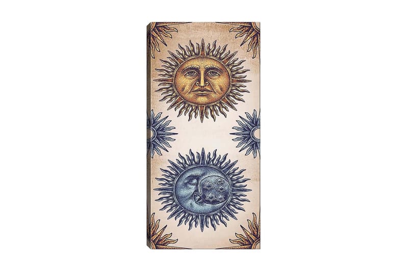 Canvastavla DKY Spiritual Flerfärgad - 50x120 cm - Inredning - Tavlor & konst - Canvastavlor