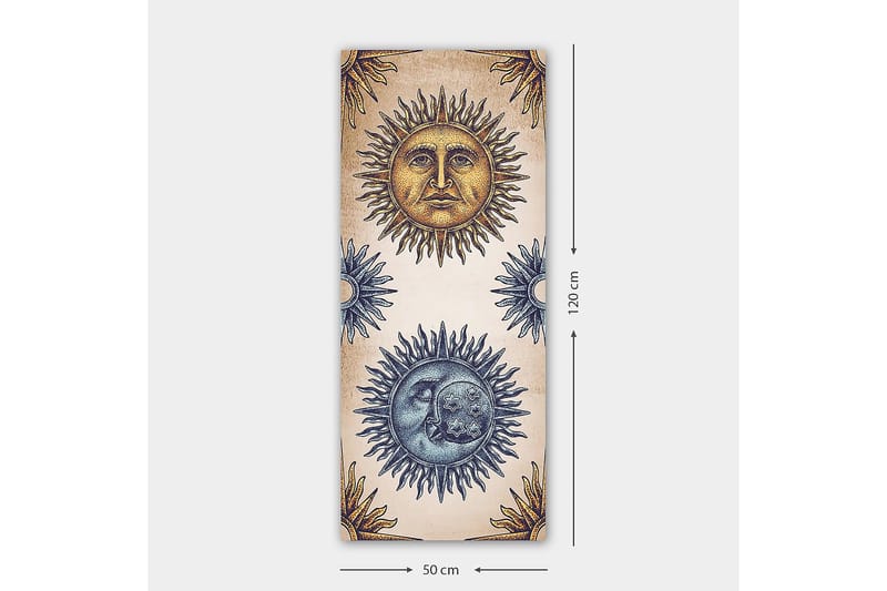 Canvastavla DKY Spiritual Flerfärgad - 50x120 cm - Inredning - Tavlor & konst - Canvastavlor