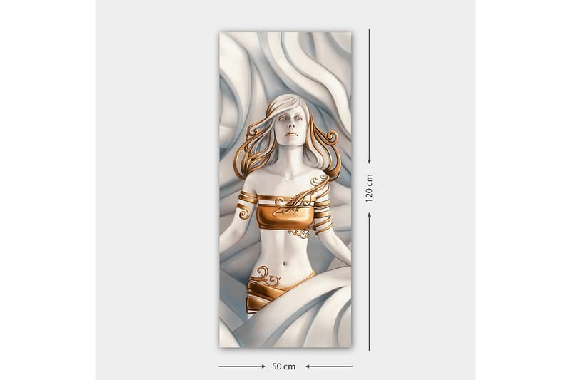 Canvastavla DKY Spiritual Flerfärgad - 50x120 cm - Inredning - Tavlor & konst - Canvastavlor